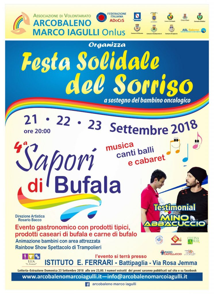 Festa Solidale del Sorriso Sapori di Bufala 2018