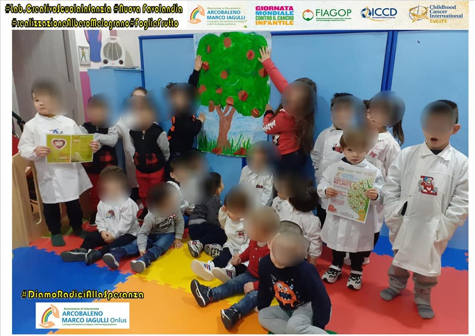 Laboratorio creativo per la Giornata mondiale contro il cancro infantile